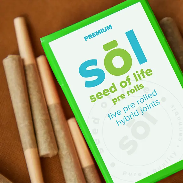 Pre-rolled cannabis joints and multi-packs available at Seed of Life Montana
